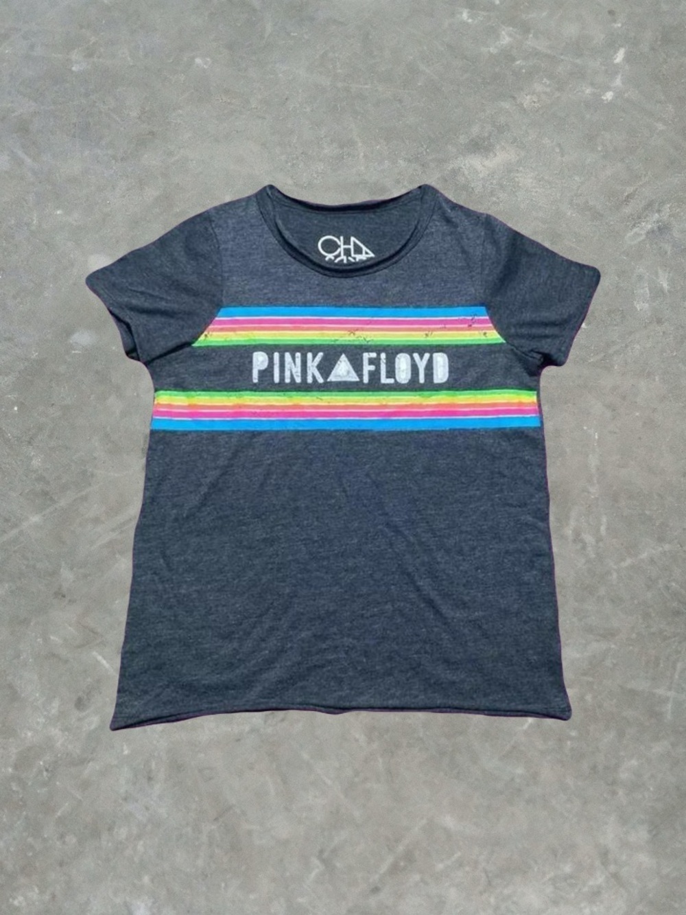 ☀️ Pink Floyd Graphic Tee Charcoal Gray Band T Shirt Mens Size XS